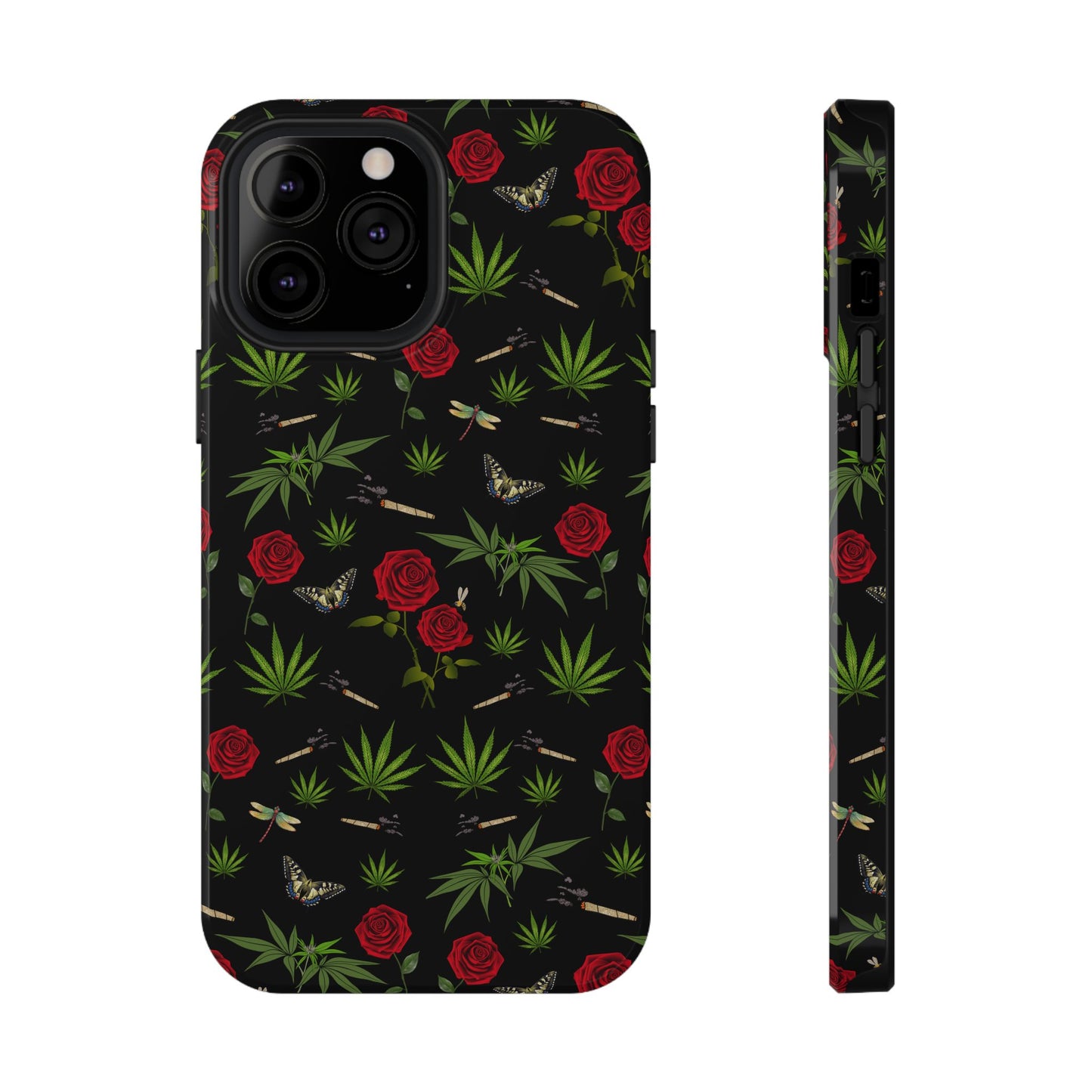 Phone Cases - Blunts & Roses Smokers Delight Impact-Resistant Cases