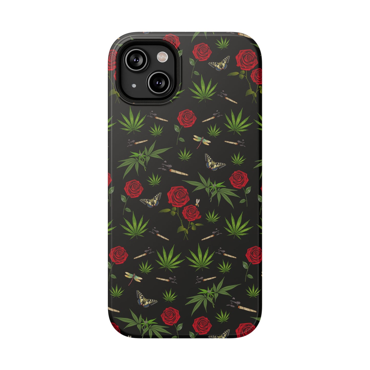 Phone Cases - Blunts & Roses Smokers Delight Impact-Resistant Cases