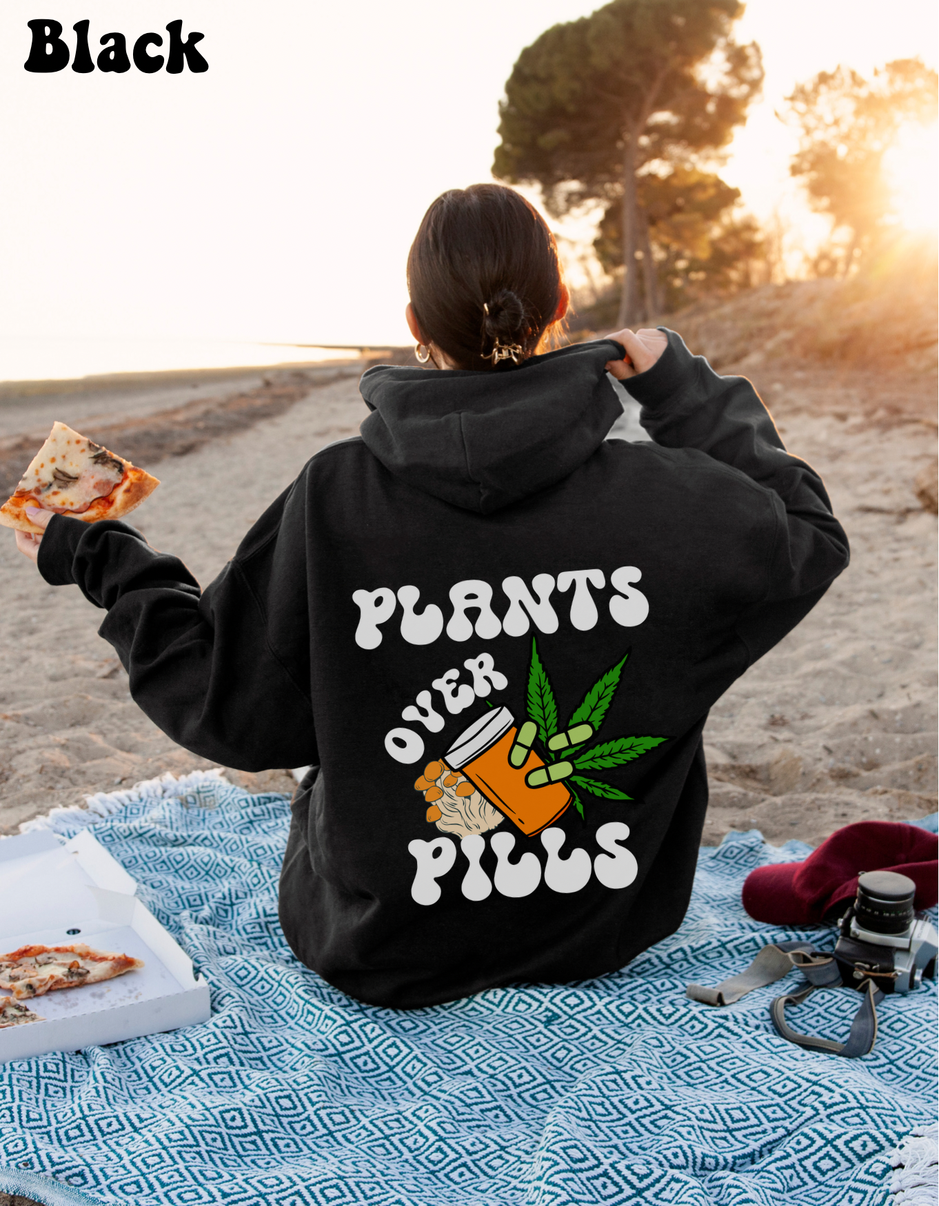 Plants Over Pills Hoodie