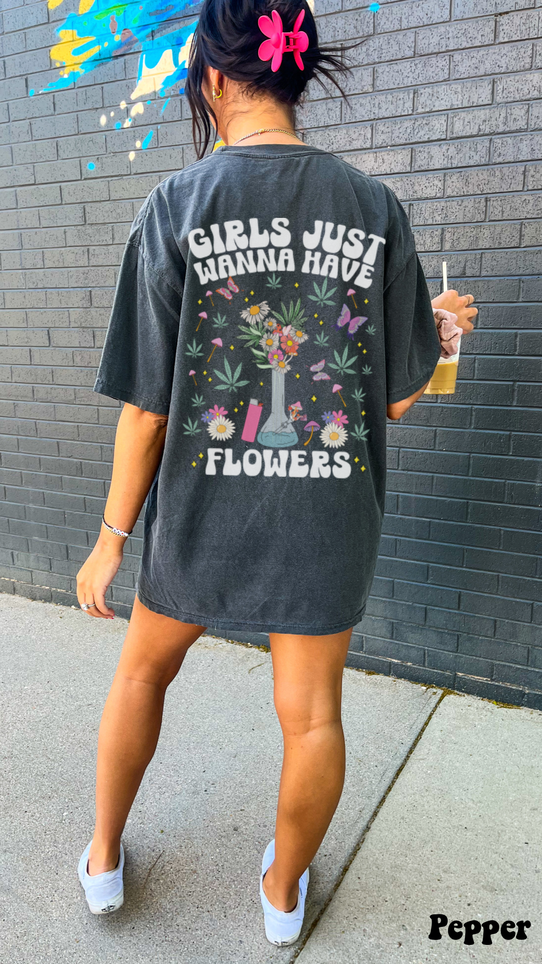 Girls Just Wanna Have Flowers Tee