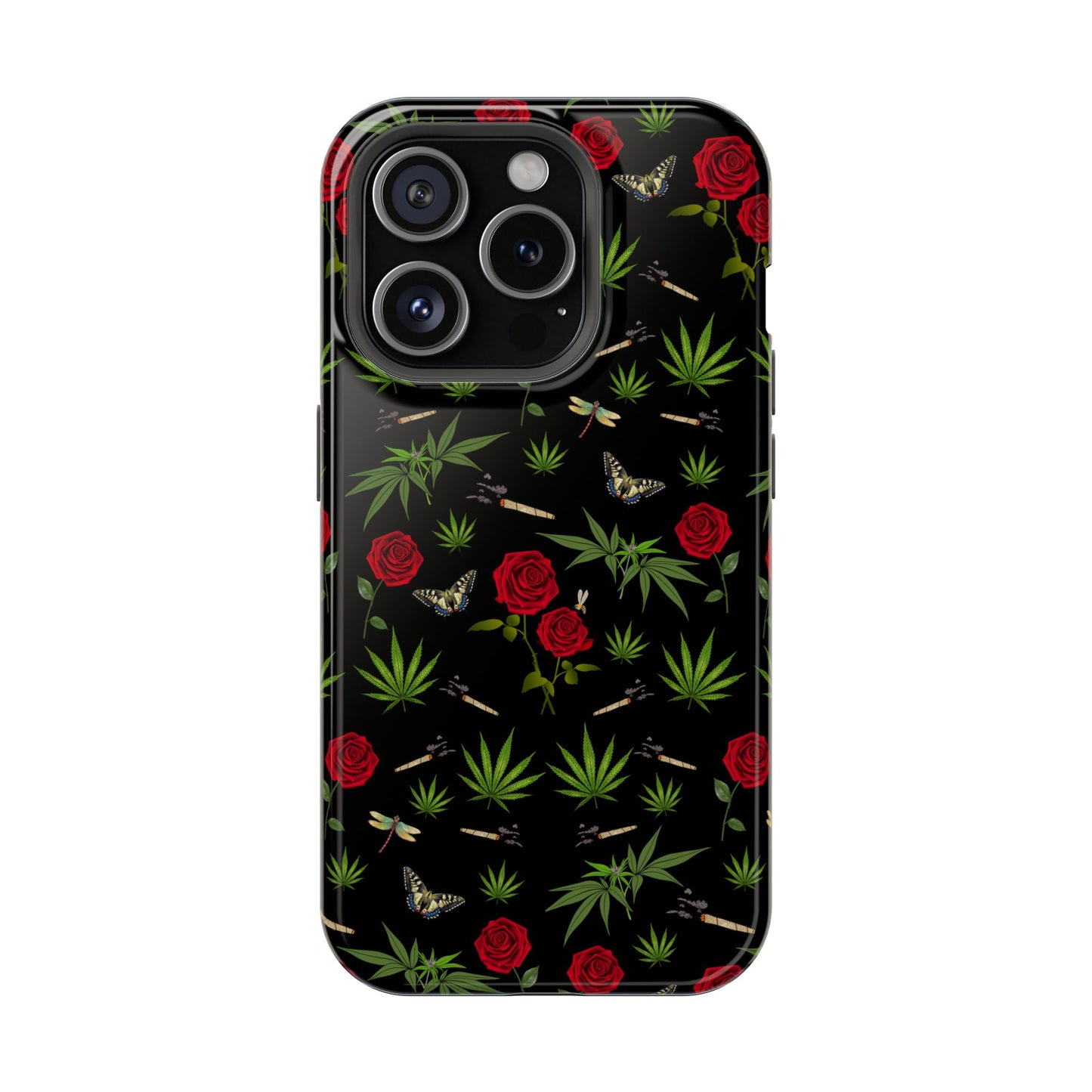 Phone Cases - Blunts & Roses Smokers Delight Impact-Resistant Cases