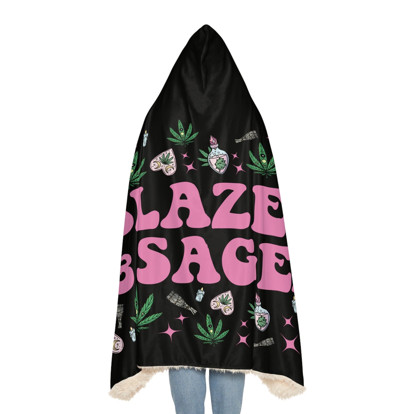 Blazed & Saged Hooded Blanket