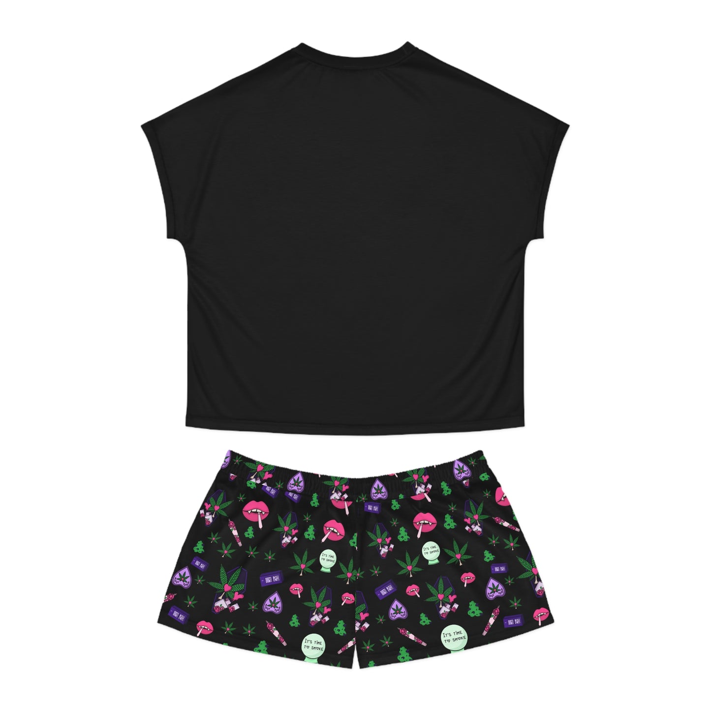 Spooky Stoner Babe Women's Pajama Set