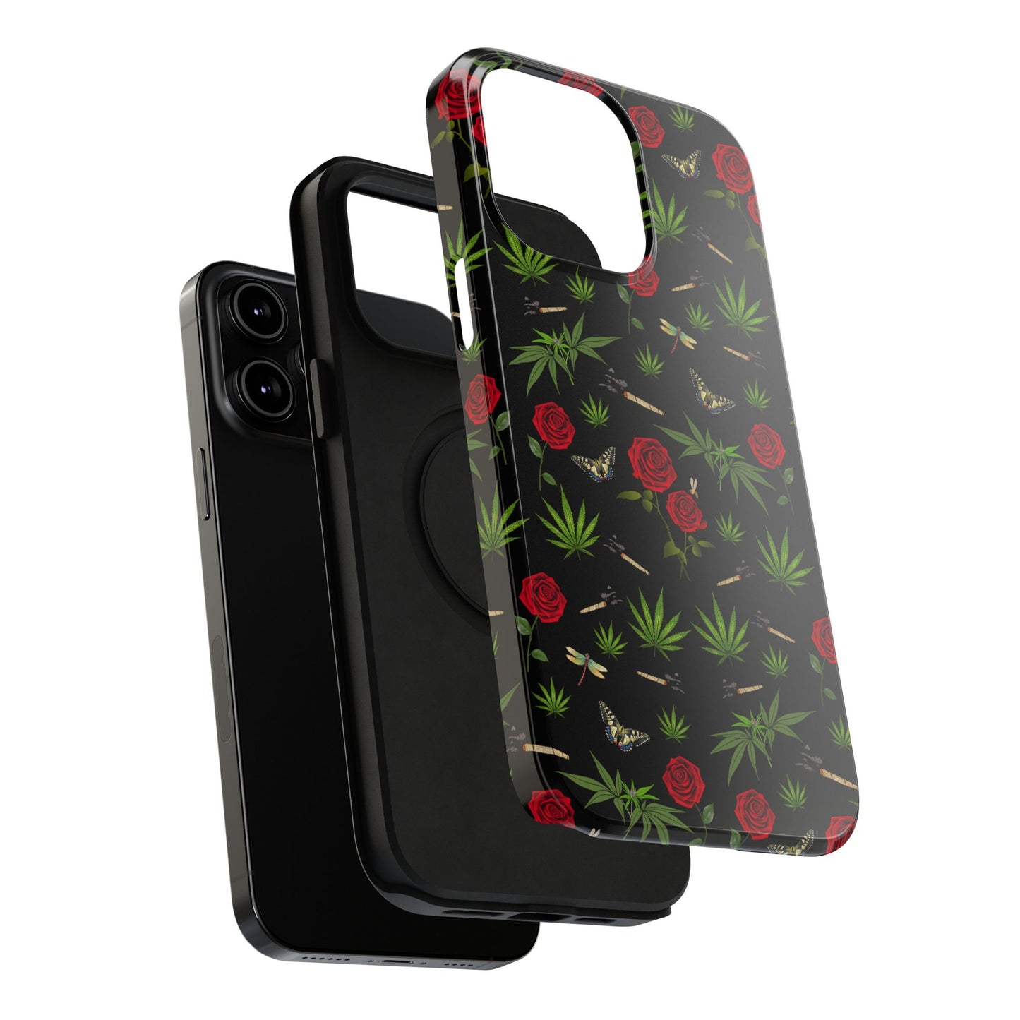 Phone Cases - Blunts & Roses Smokers Delight Impact-Resistant Cases