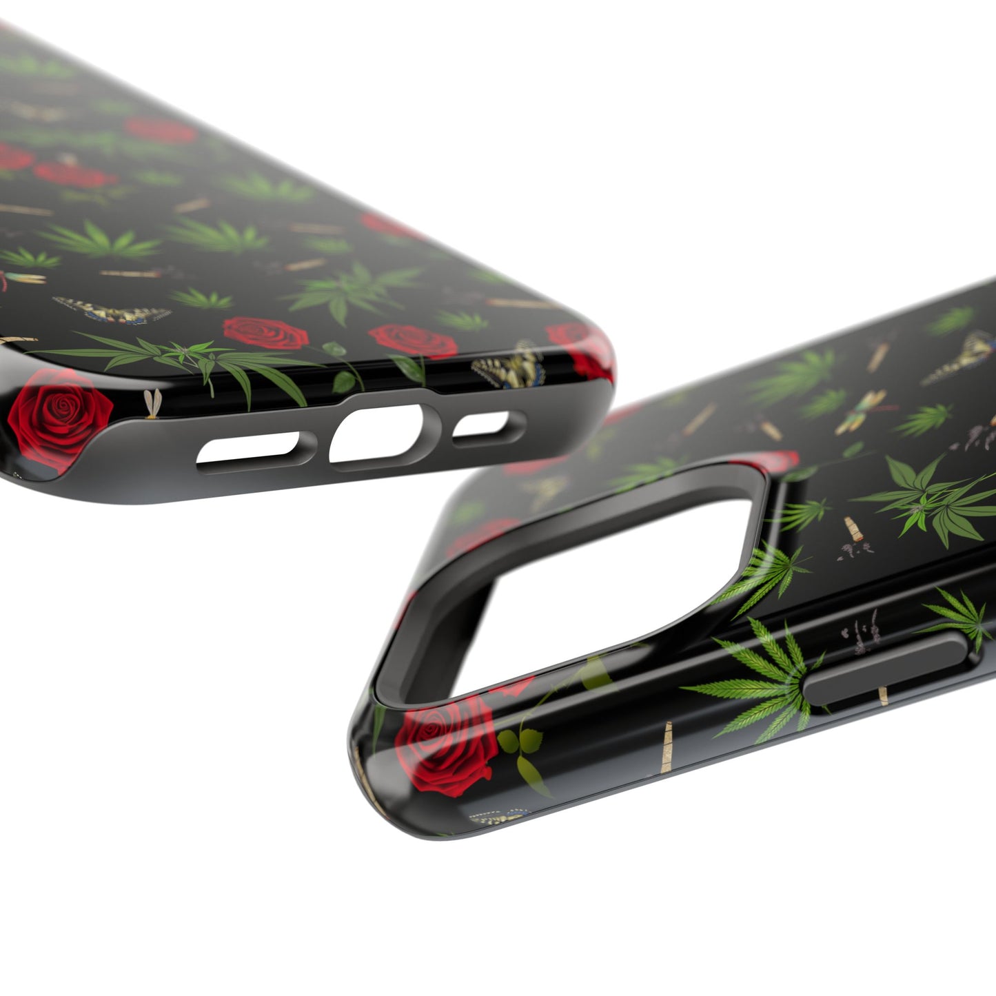 Phone Cases - Blunts & Roses Smokers Delight Impact-Resistant Cases