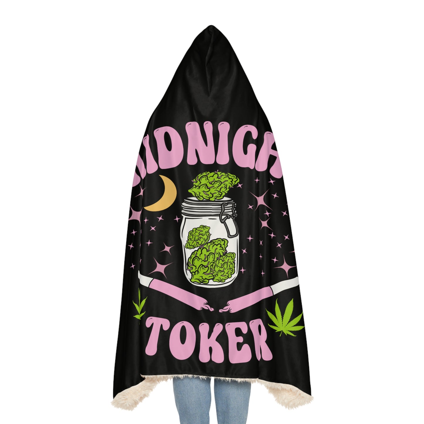 Midnight Toker Hooded Blanket