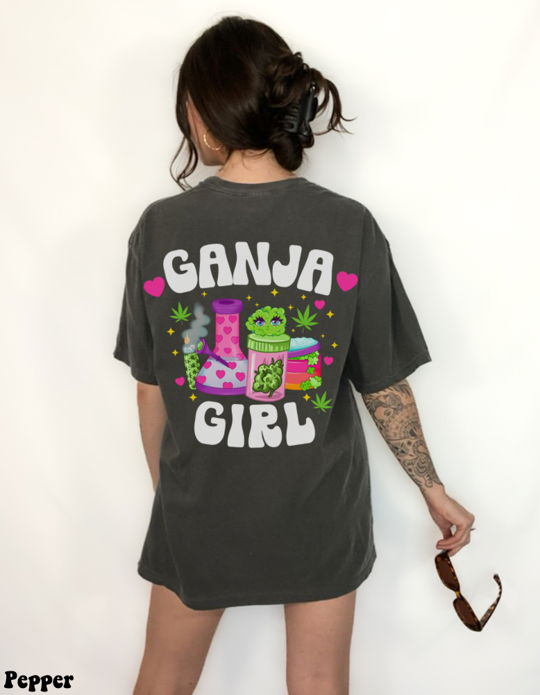 Ganja Girl Comfort Colors Tee