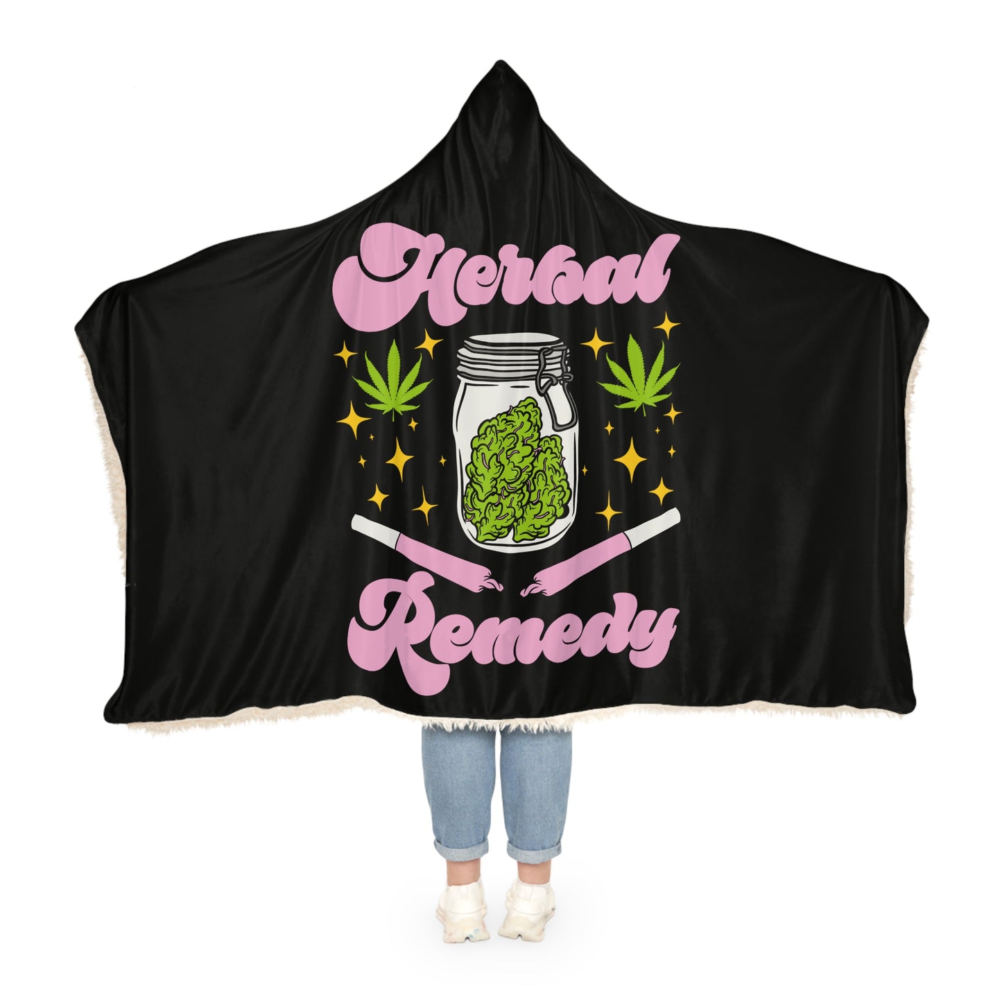 Herbal Remedy Hooded Blanket