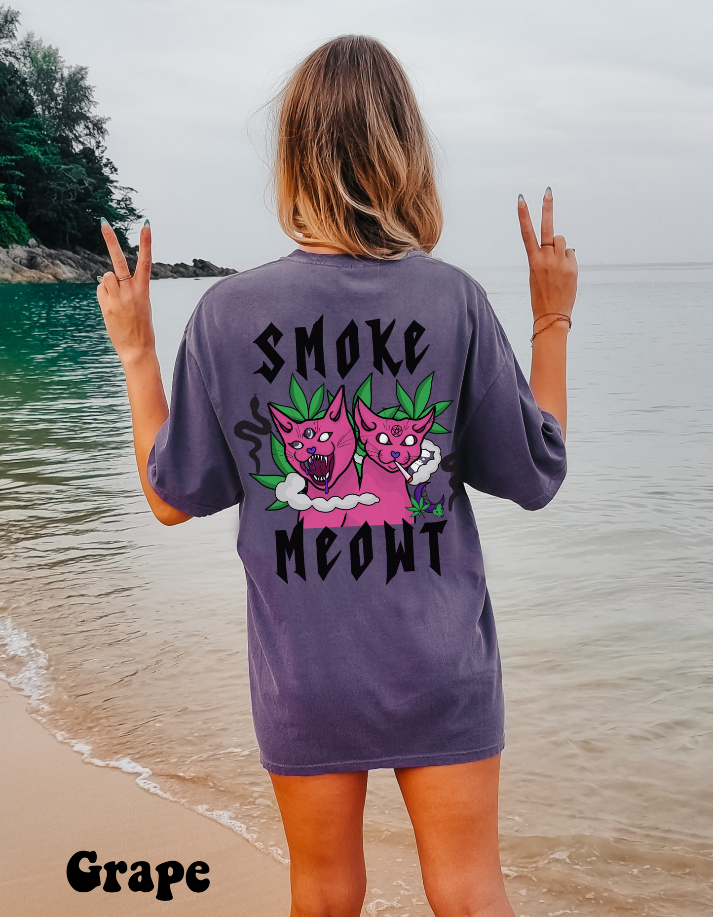 Smoke Meowt Tee