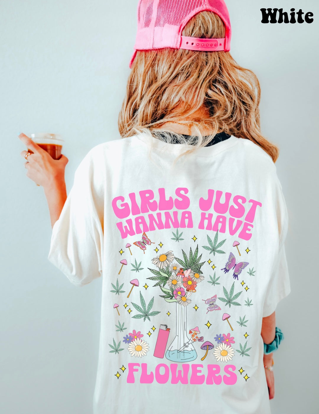 Girls Just Wanna Have Flowers Tee