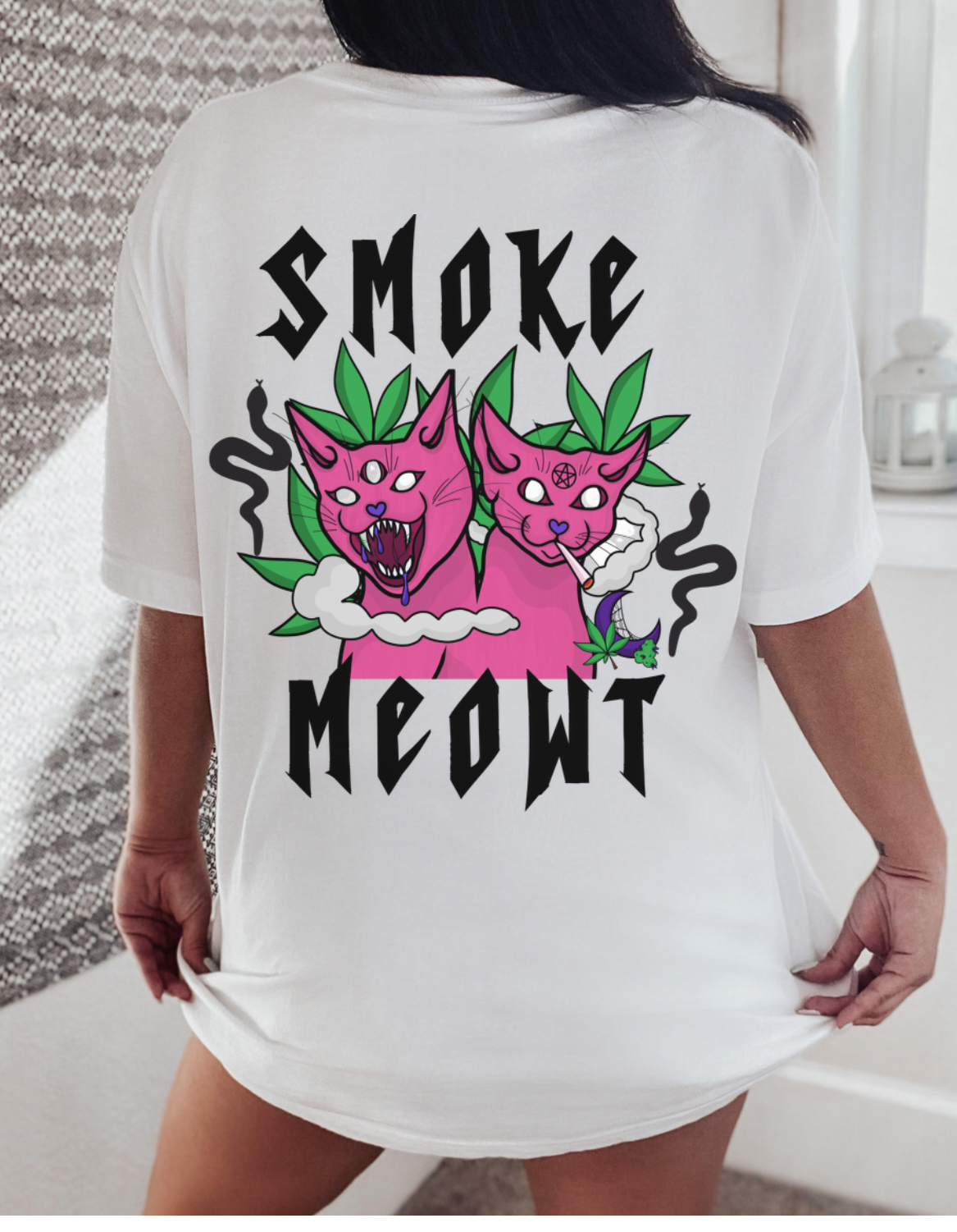 Smoke Meowt Tee