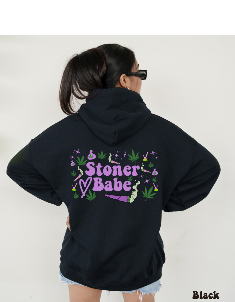 Stoner Babe Hoodie