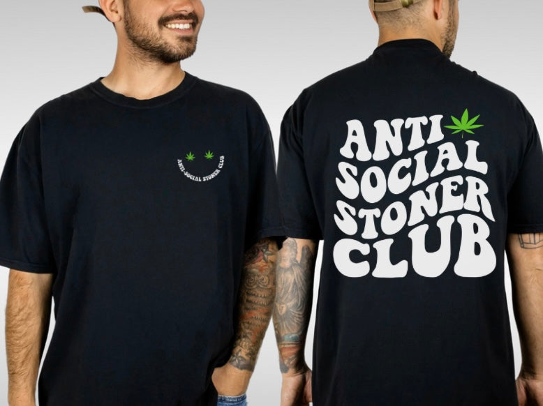 Anti-Social Stoner Club T-shirt