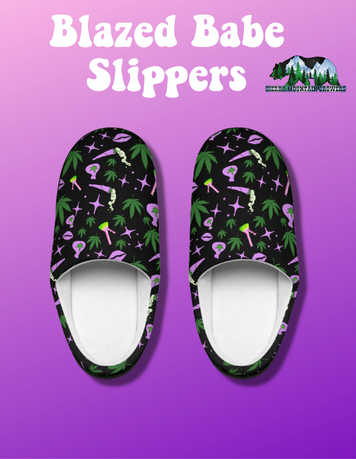 Stoner Babe Women's Indoor Slippers