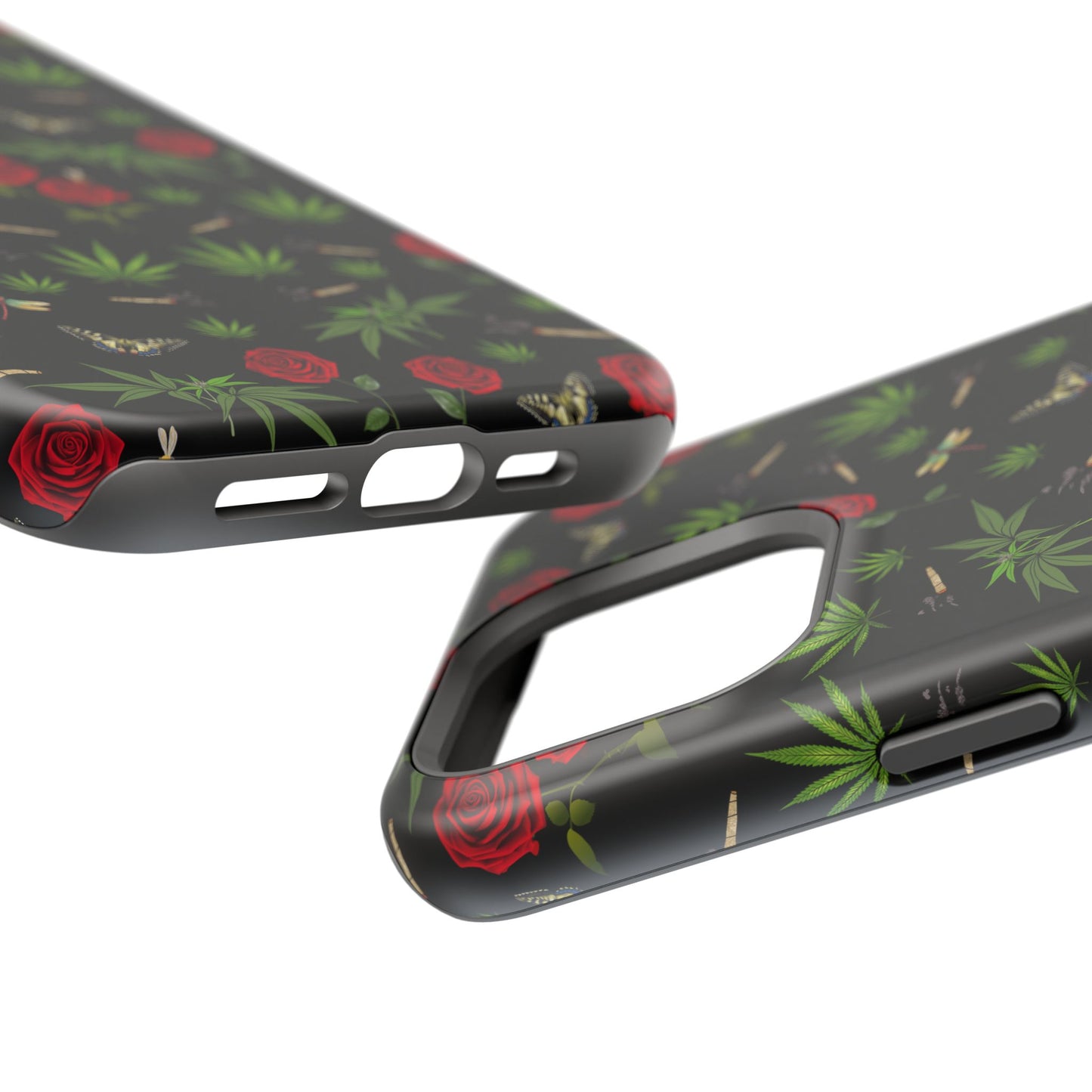 Phone Cases - Blunts & Roses Smokers Delight Impact-Resistant Cases