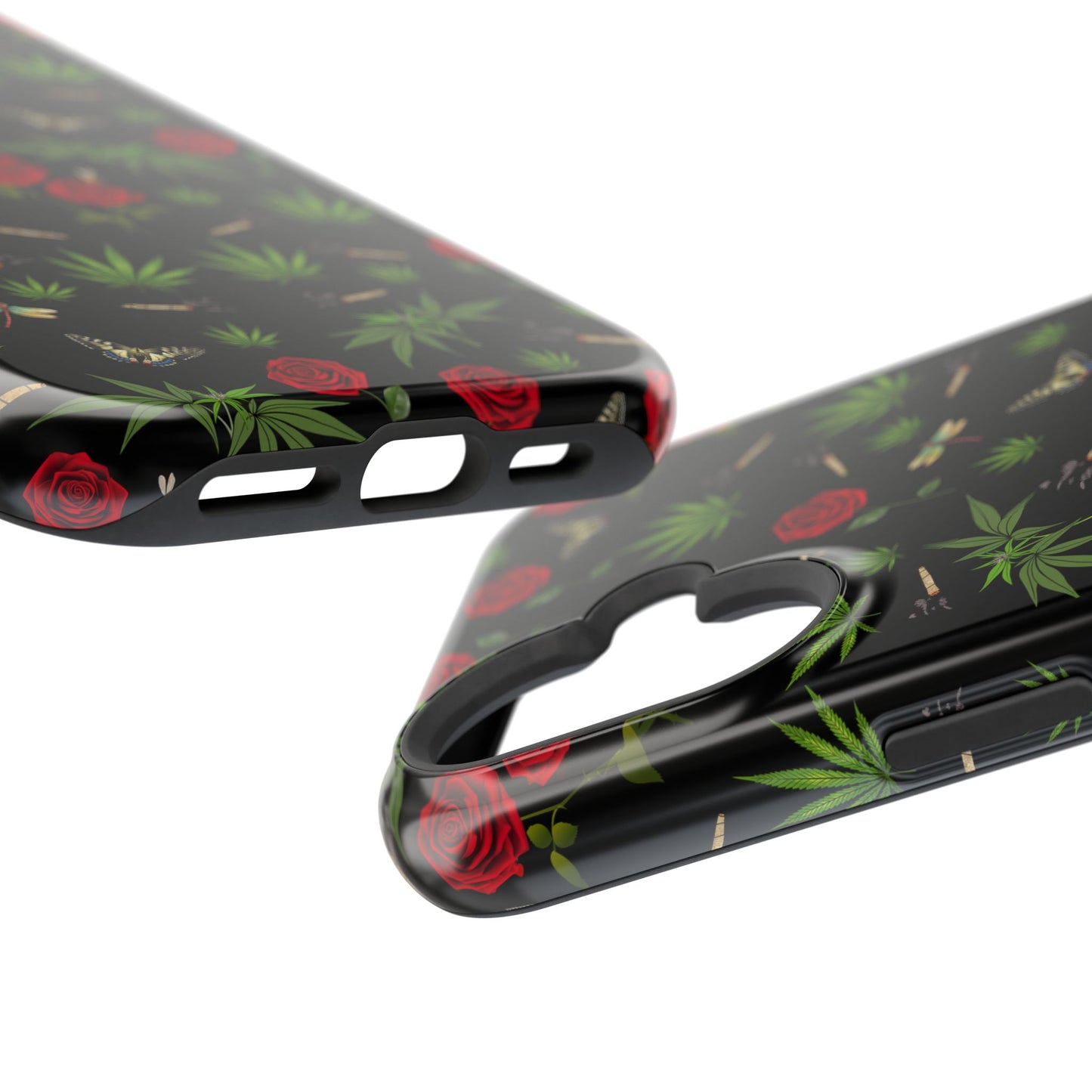 Phone Cases - Blunts & Roses Smokers Delight Impact-Resistant Cases