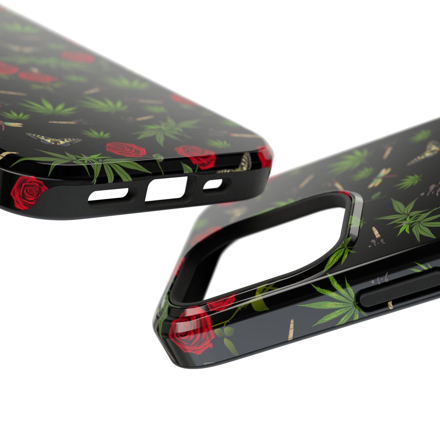 Phone Cases - Blunts & Roses Smokers Delight Impact-Resistant Cases