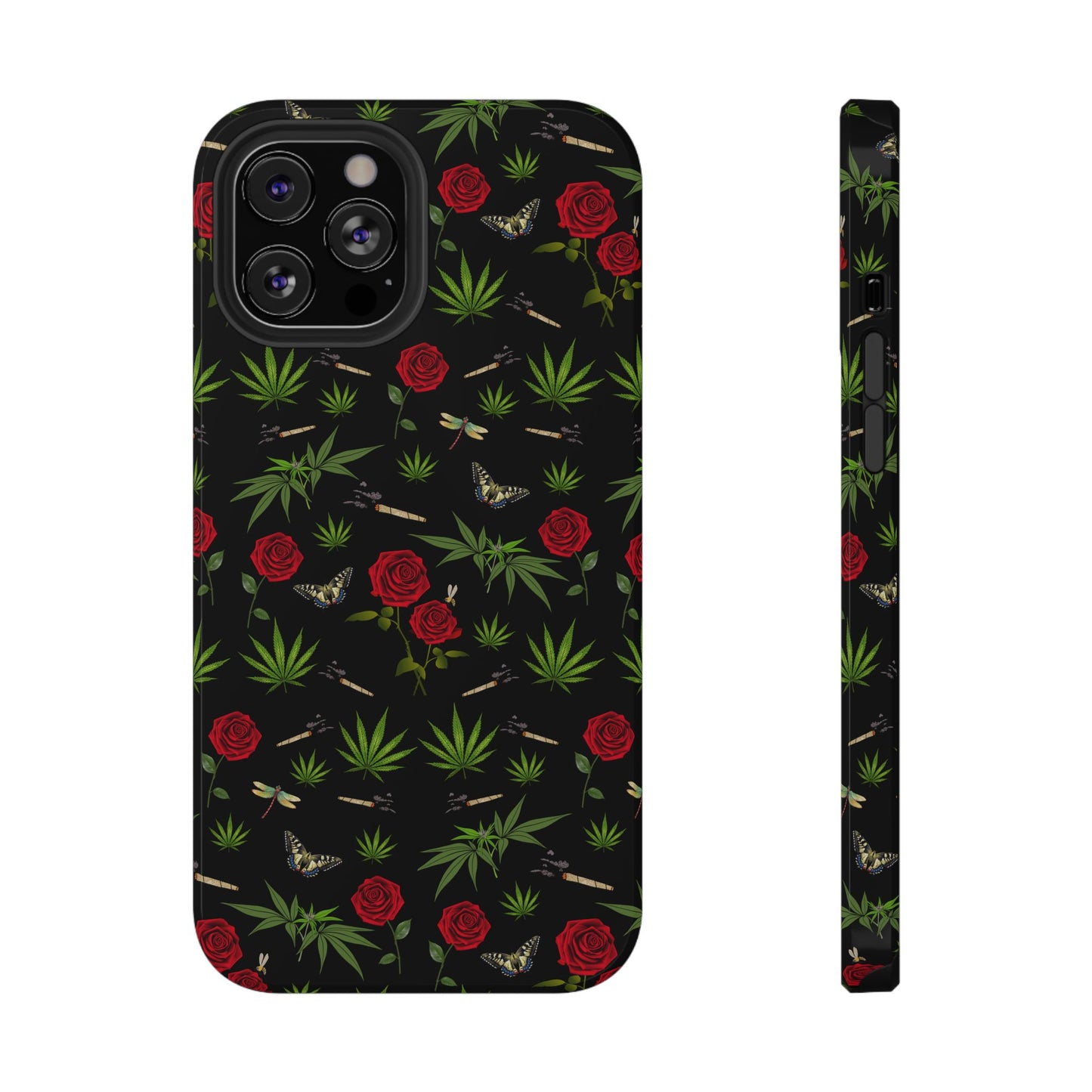 Phone Cases - Blunts & Roses Smokers Delight Impact-Resistant Cases