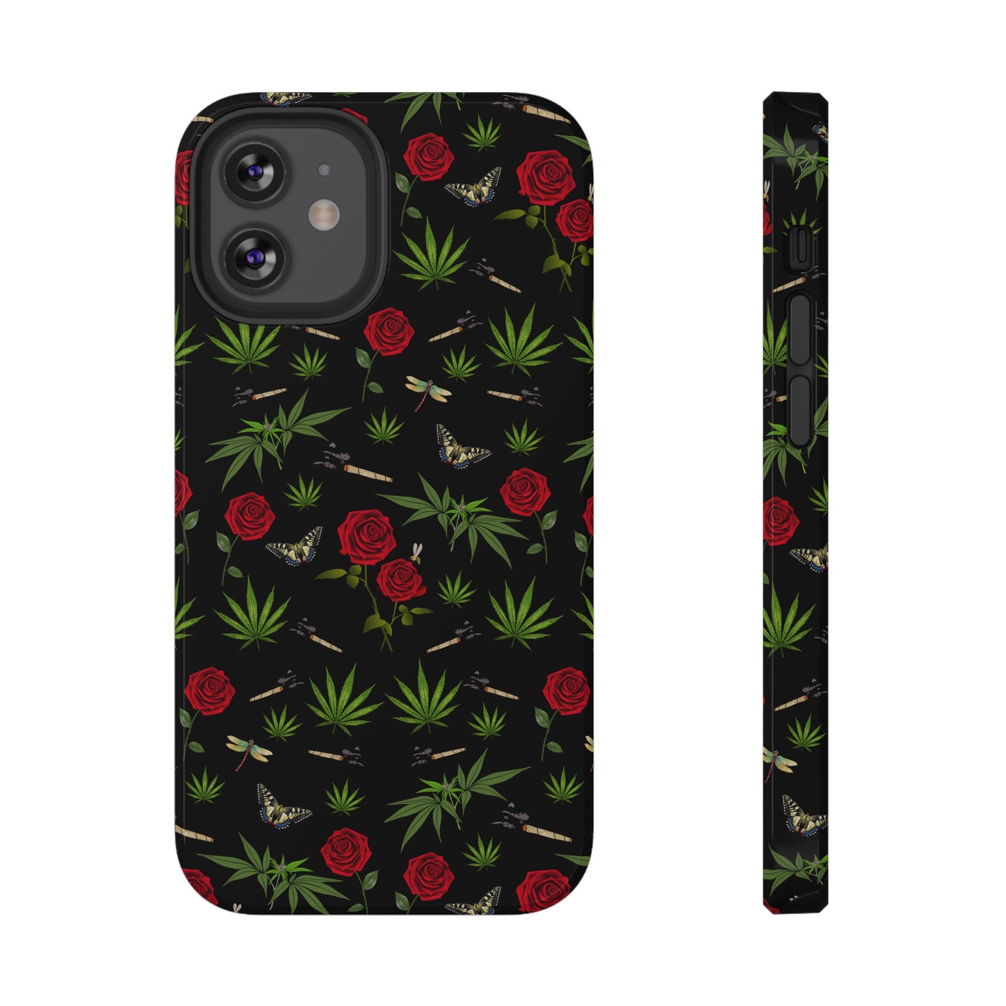 Phone Cases - Blunts & Roses Smokers Delight Impact-Resistant Cases