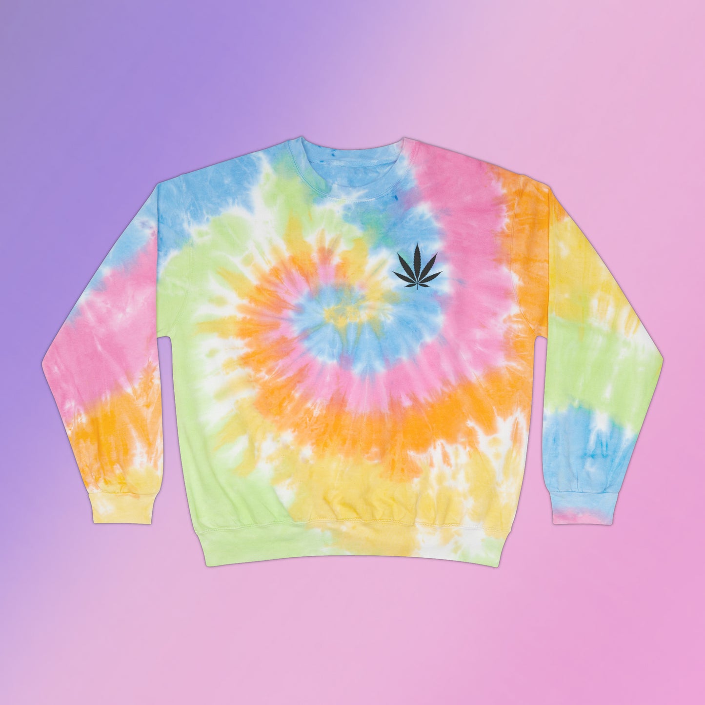 Anti Social Stoner Tie-Dye Sweatshirt(Unisex)