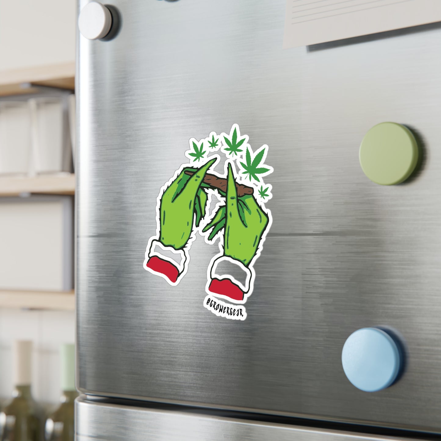 Christmas Blunts Vinyl Die-Cut Sticker