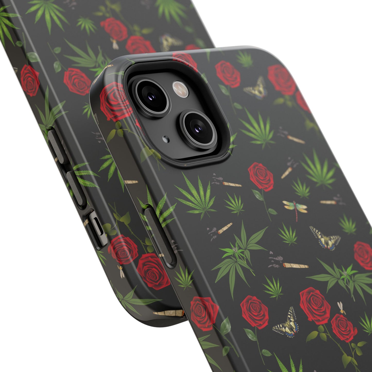 Phone Cases - Blunts & Roses Smokers Delight Impact-Resistant Cases