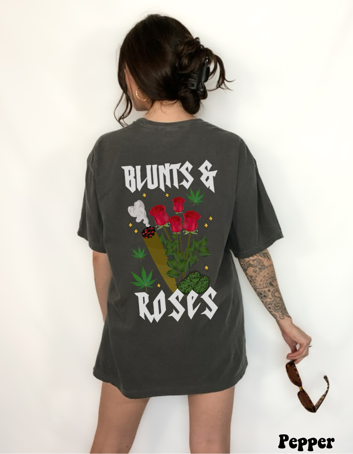 Blunts & Roses T-shirt