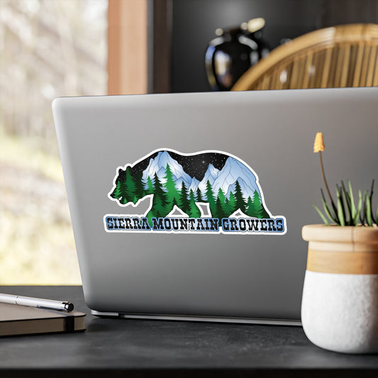 Sierra Mountain Growers OG Vinyl Die-Cut Stickers