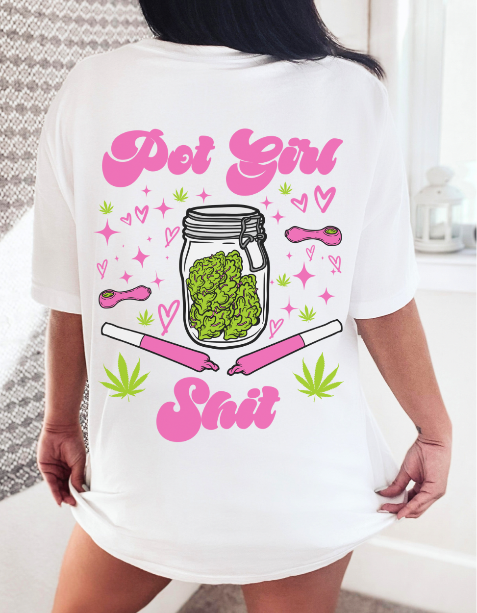 Pot Girl Shit Tee