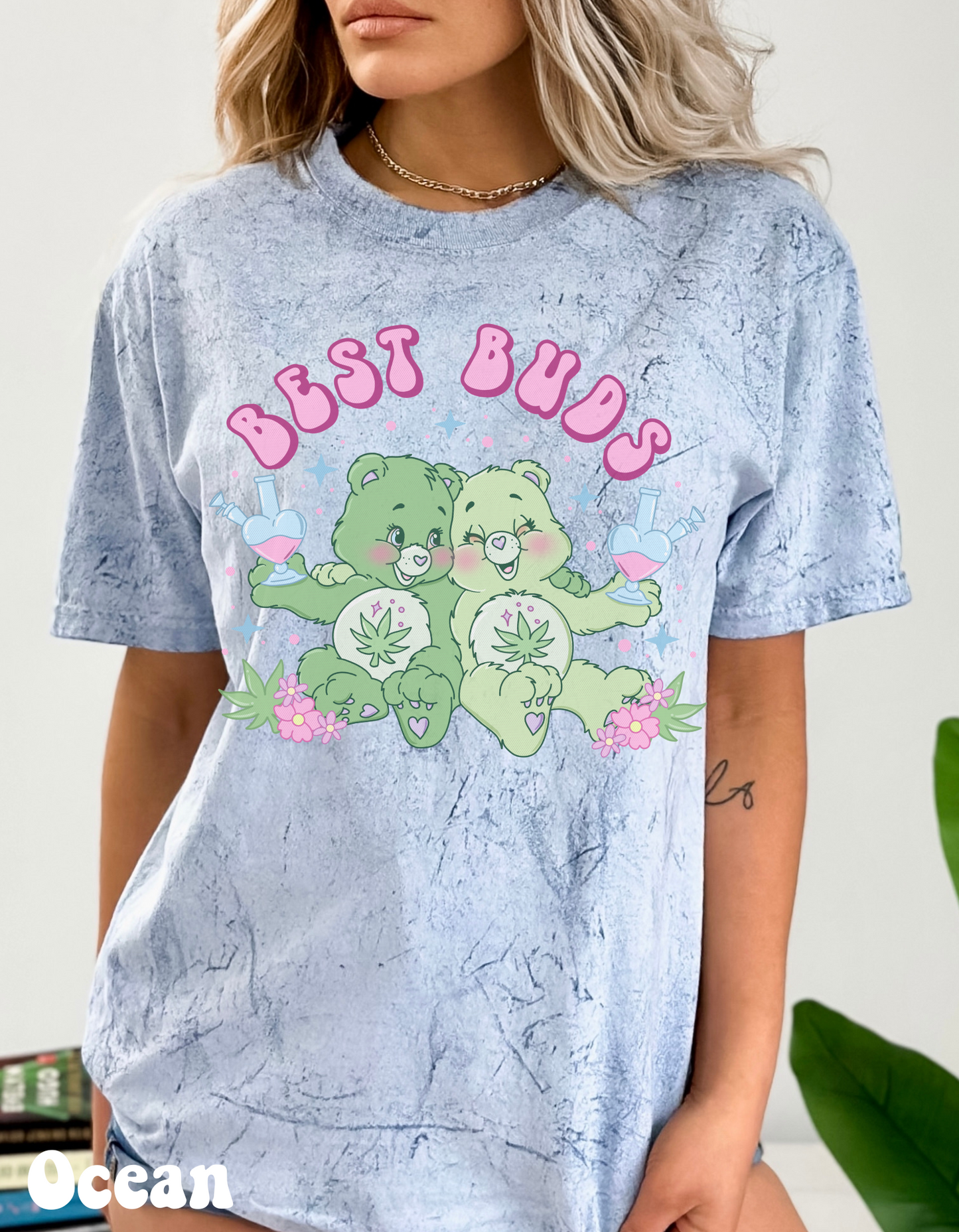 Best Buds Unisex Color Blast T-Shirt