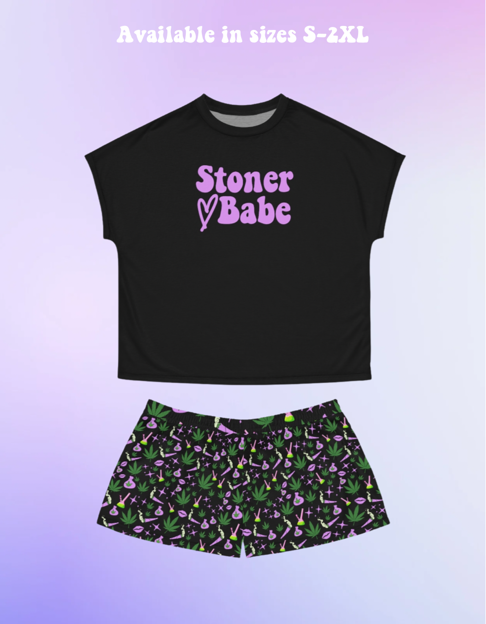 Stoner Babe Pajama Set