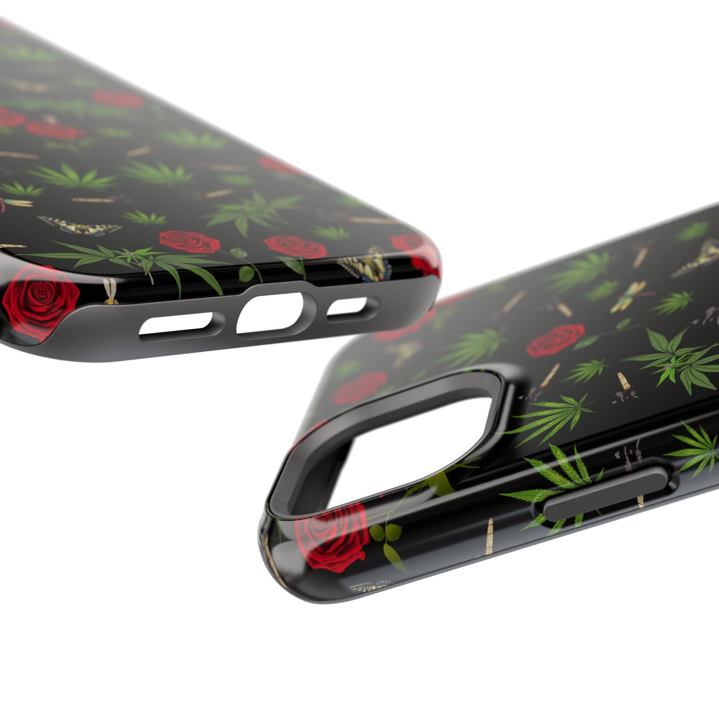 Phone Cases - Blunts & Roses Smokers Delight Impact-Resistant Cases