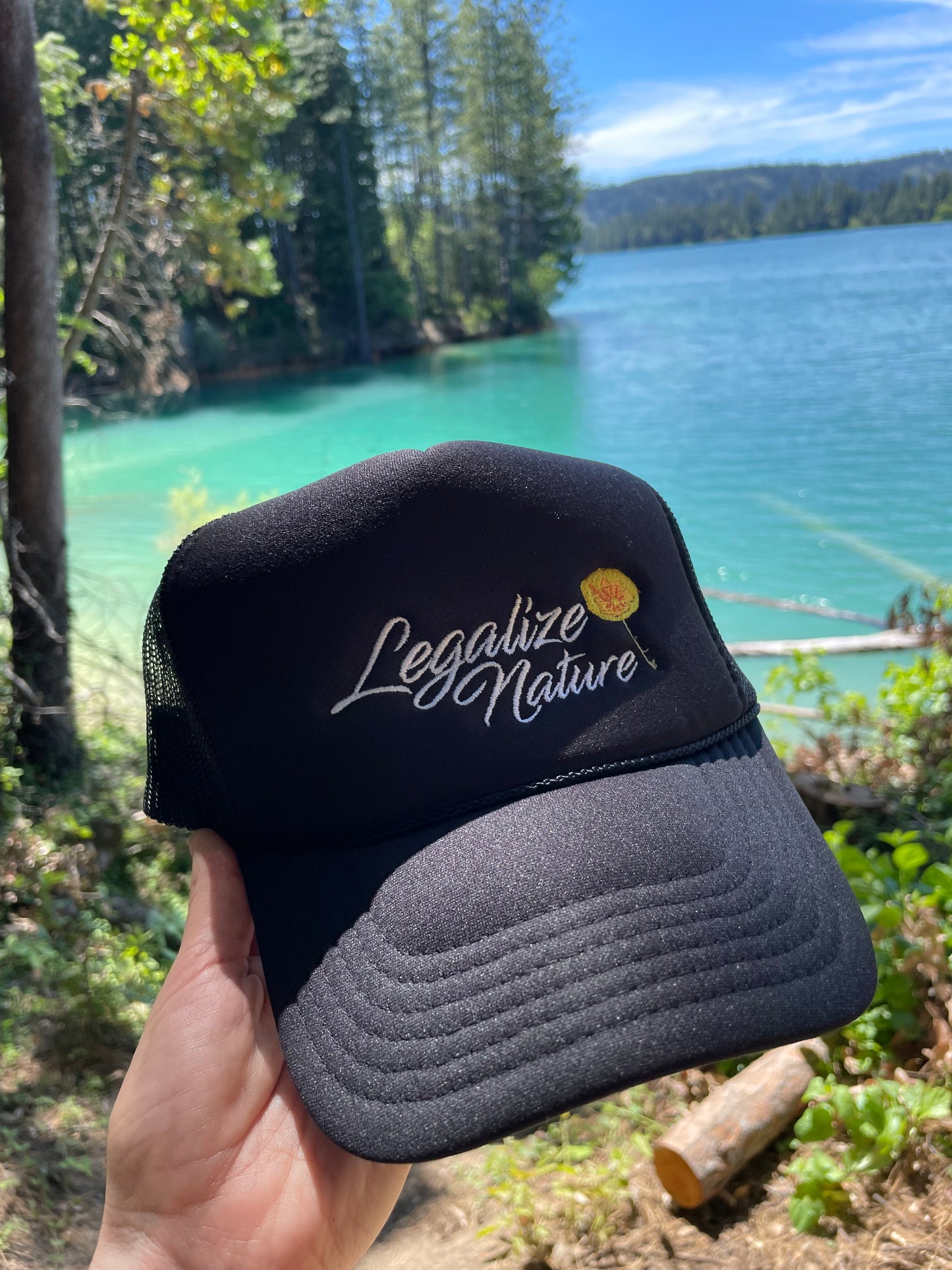 Legalize Nature Trucker Hat