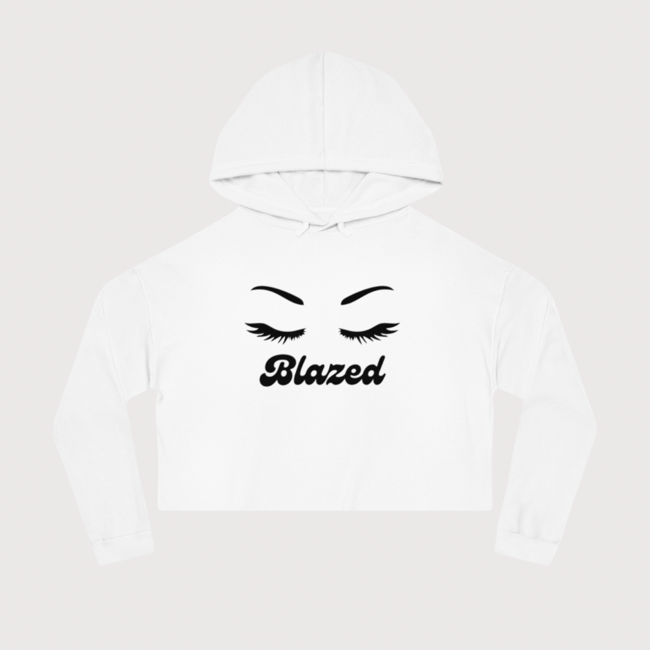 Blazed Cropped Hoodie