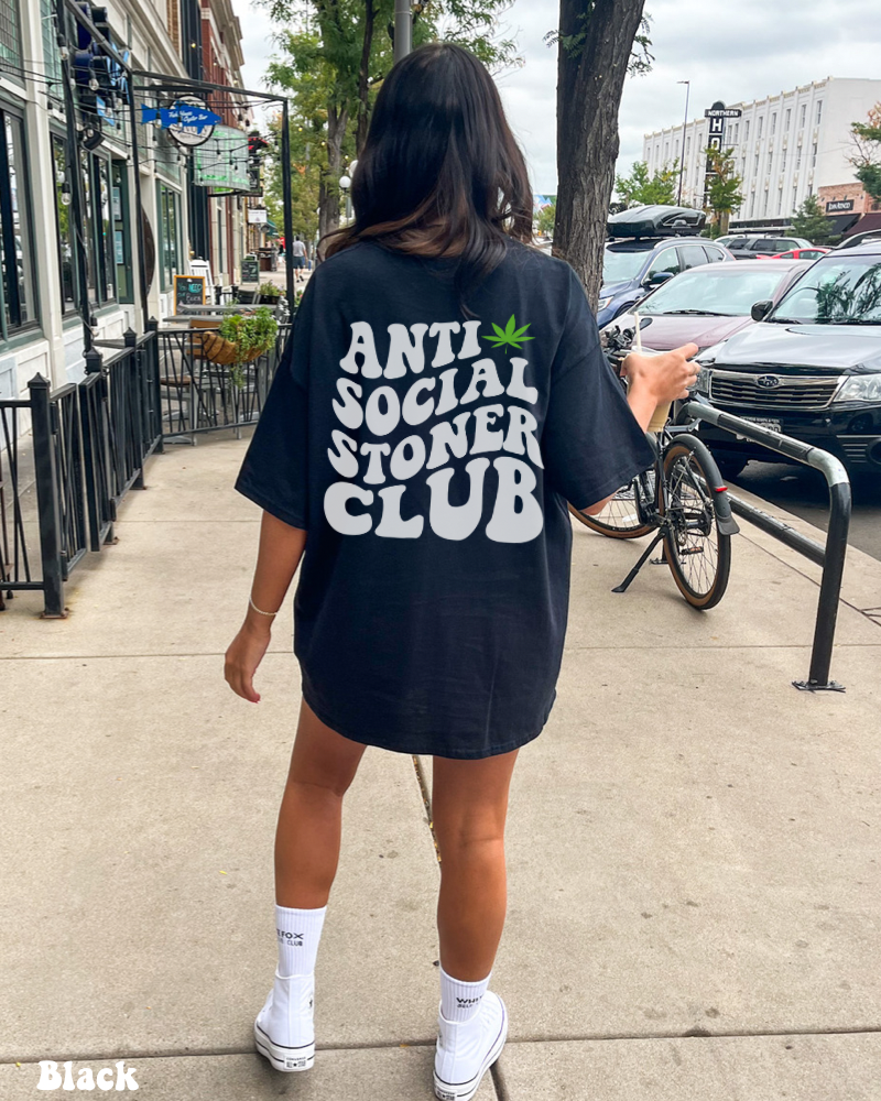 Anti-Social Stoner Club T-shirt