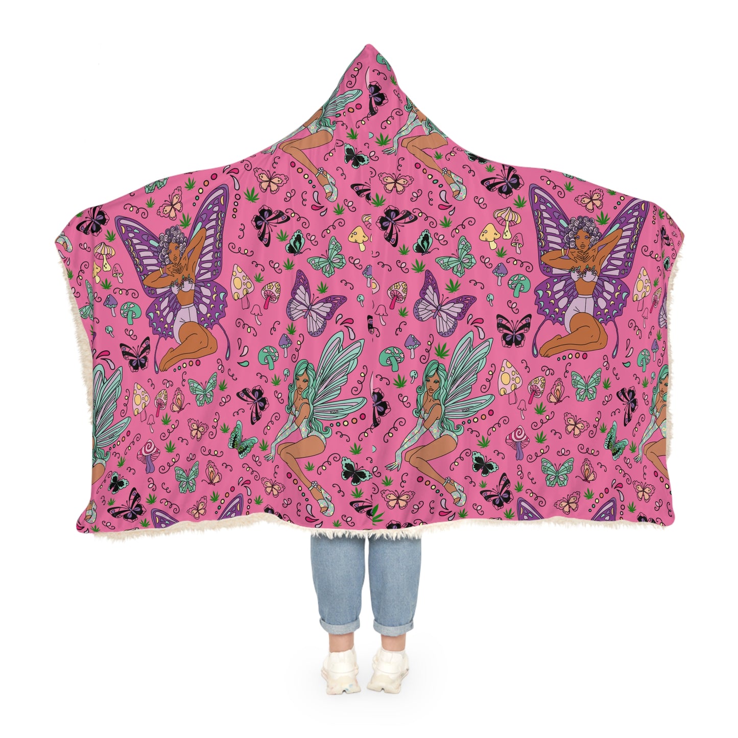 Fairy Hooded Snuggle Blanket