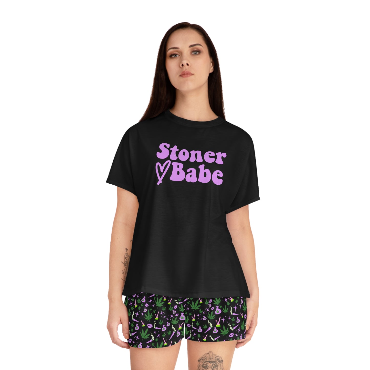 Stoner Babe Pajama Set