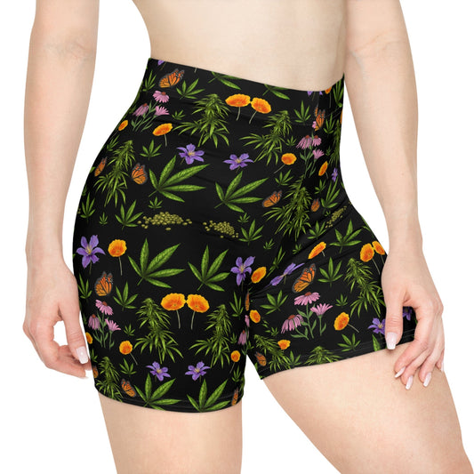 Garden Babe Women's Biker Shorts