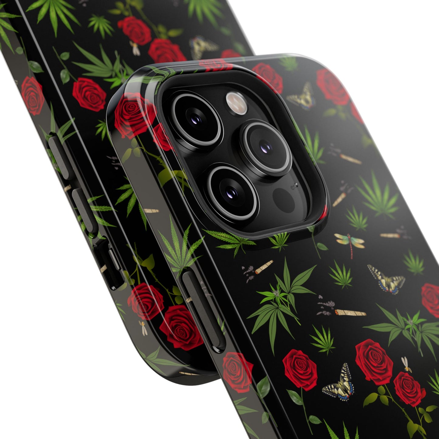 Phone Cases - Blunts & Roses Smokers Delight Impact-Resistant Cases