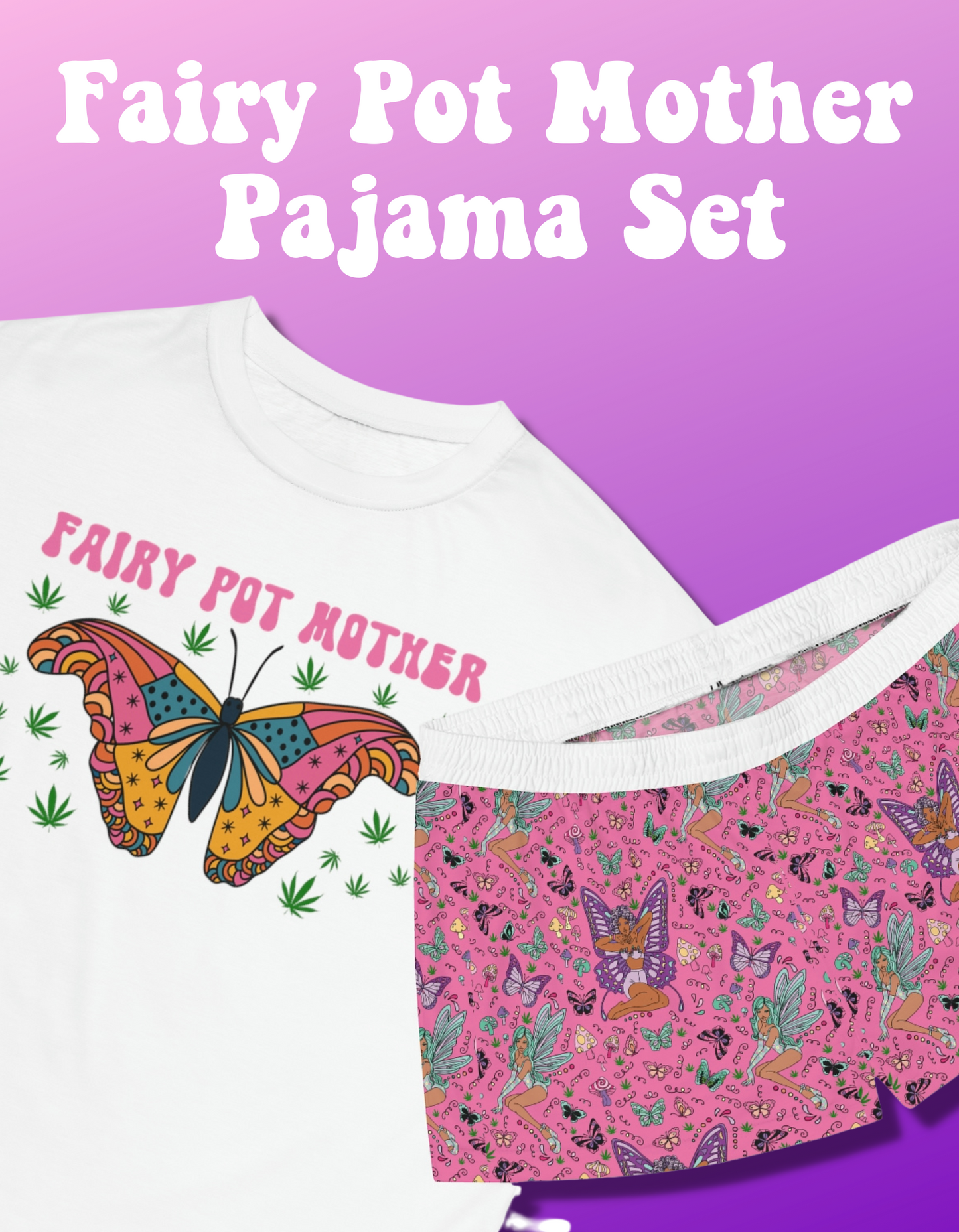 Fairy Pot Mother Pajama Set