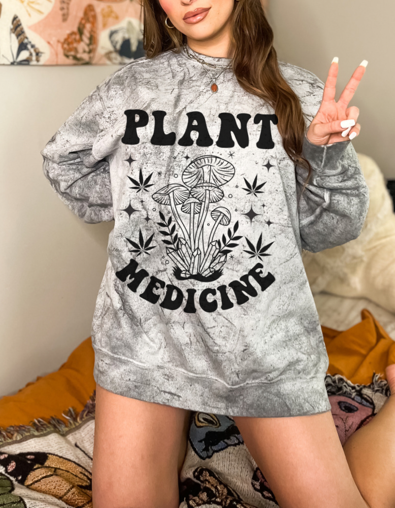 Plant Powered Blast Crewneck Sweatshirt