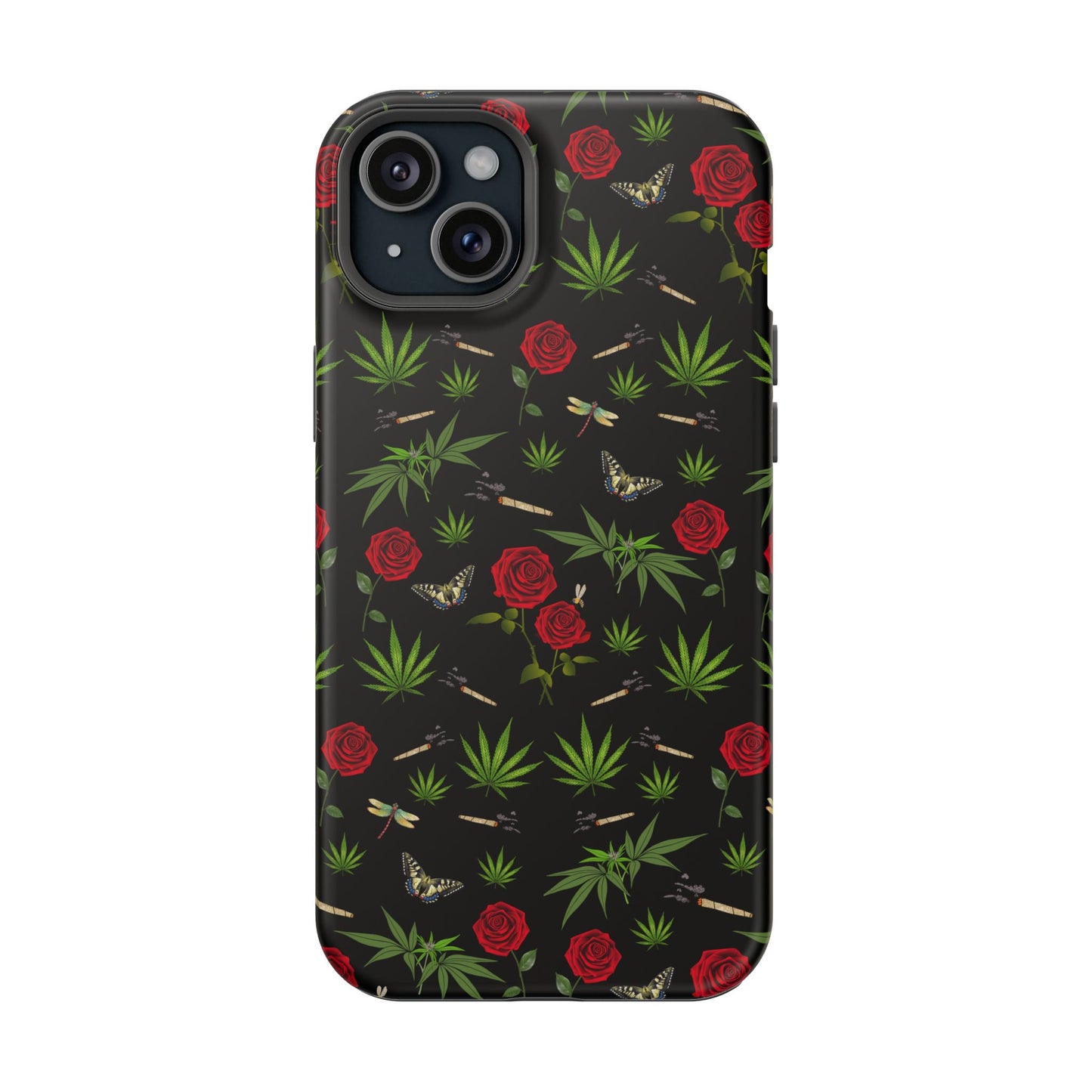 Phone Cases - Blunts & Roses Smokers Delight Impact-Resistant Cases