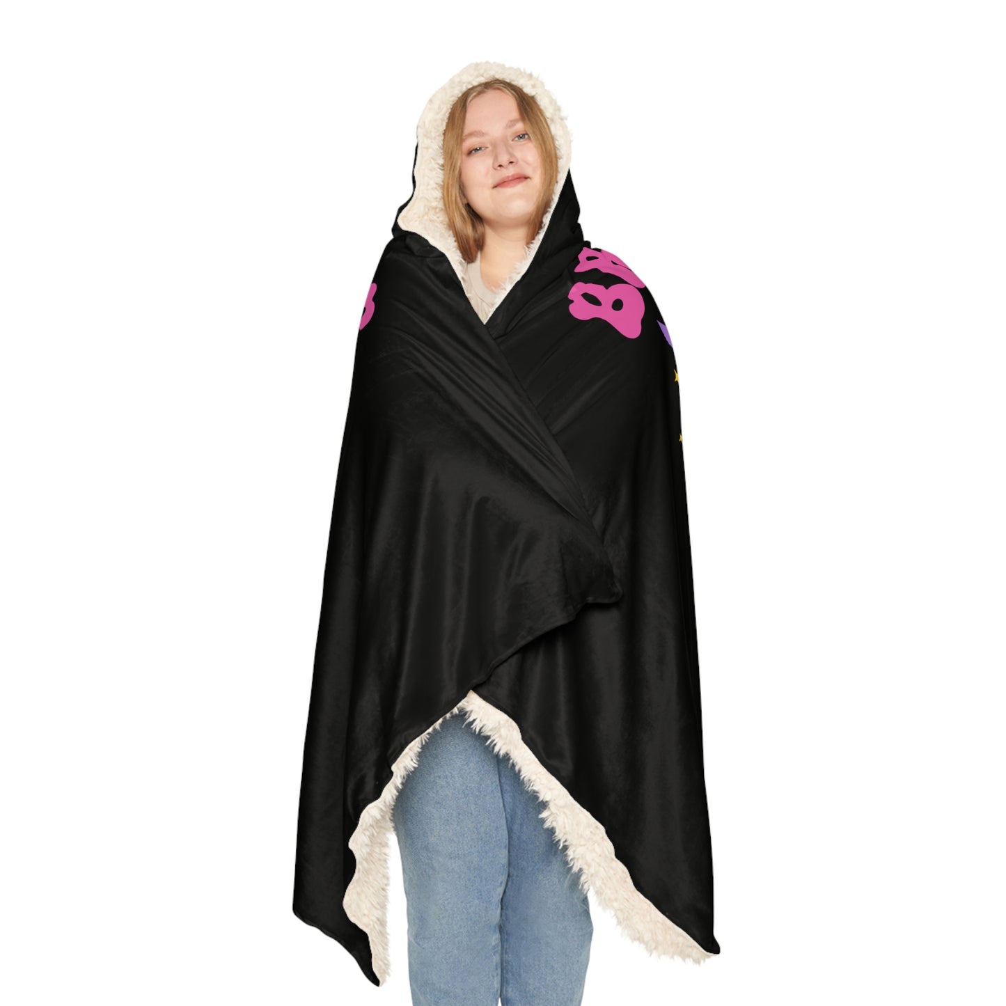 Bring Me Flowers Hooded Snuggle Blanket