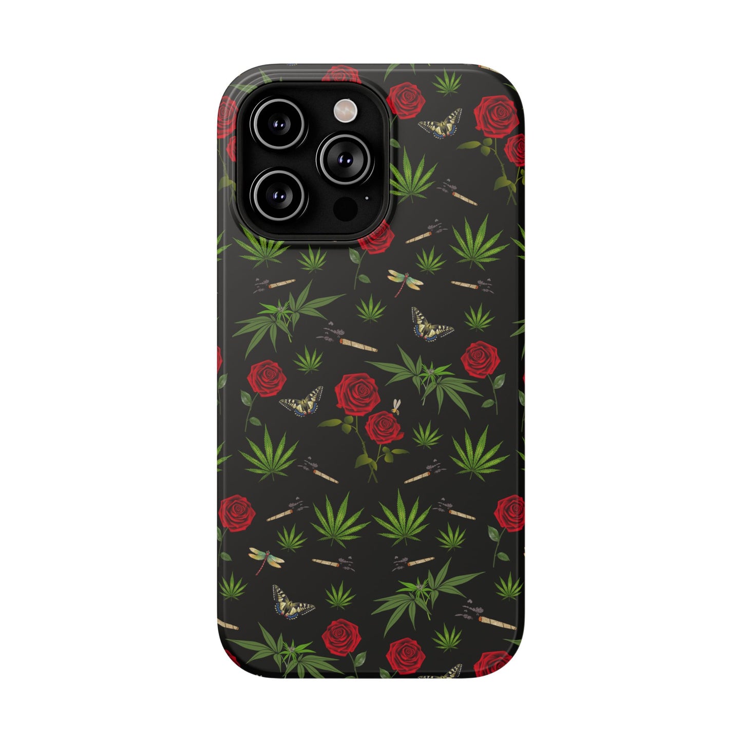 Phone Cases - Blunts & Roses Smokers Delight Impact-Resistant Cases