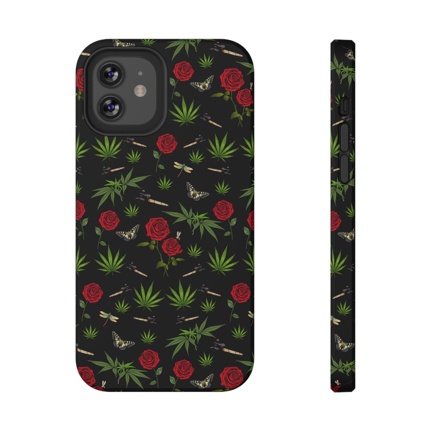 Phone Cases - Blunts & Roses Smokers Delight Impact-Resistant Cases