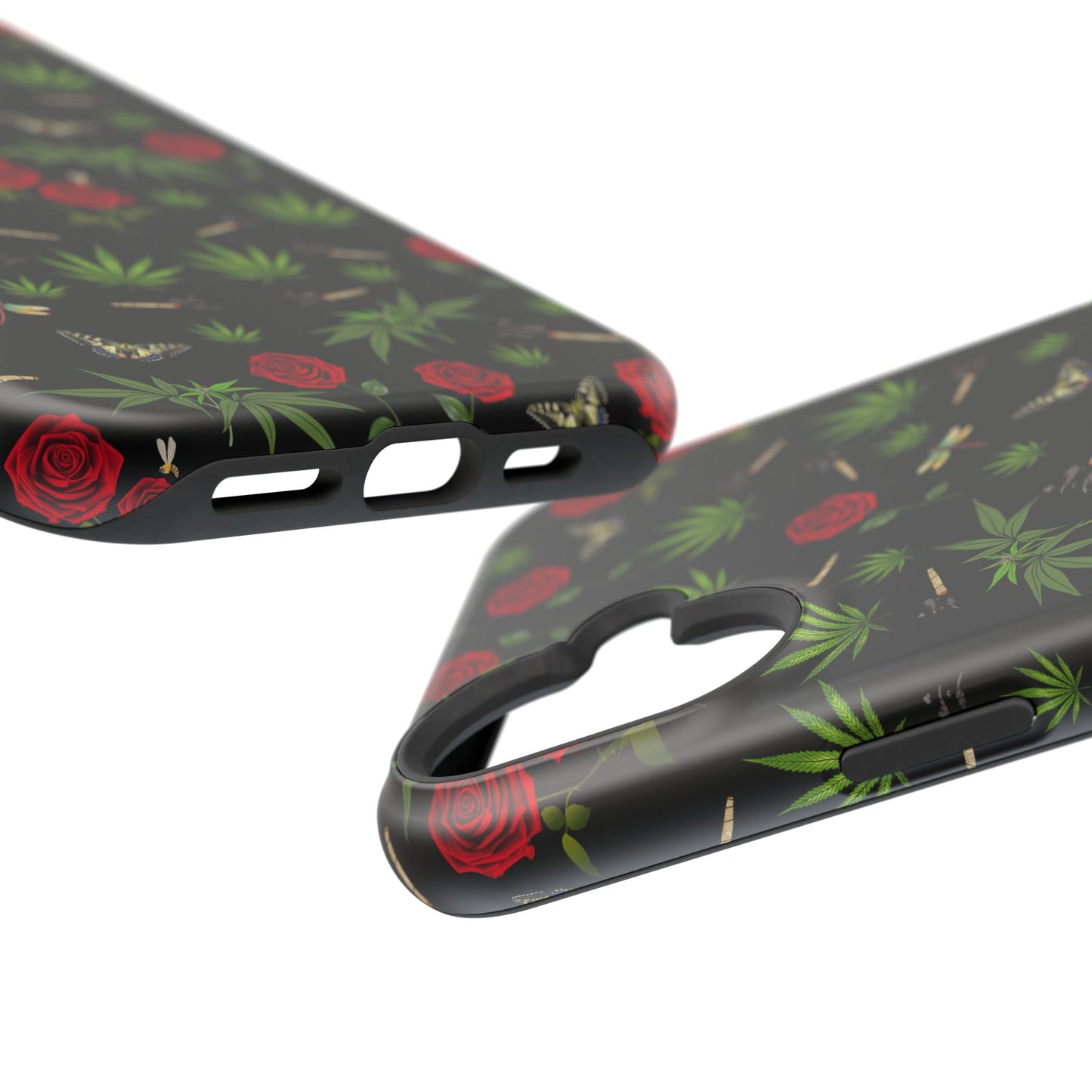 Phone Cases - Blunts & Roses Smokers Delight Impact-Resistant Cases