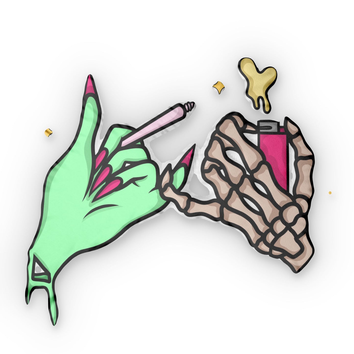 Sharing Is Caring Pillow