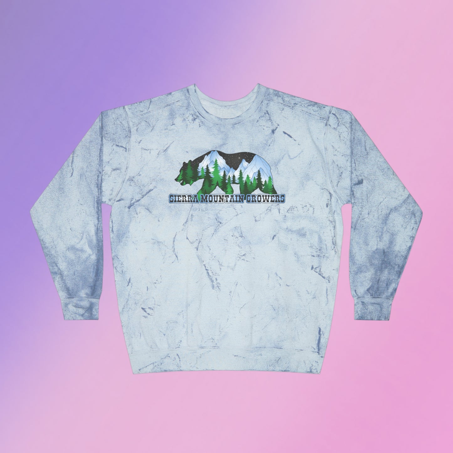 Sierra Mountain Growers Color Blast Sweatshirt