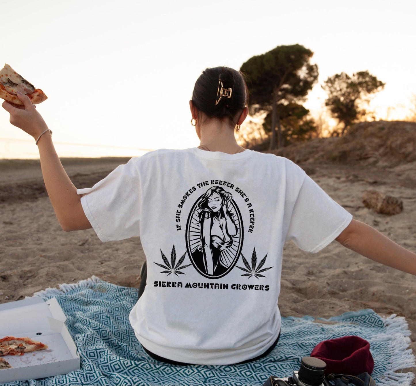 If She Smokes The Reefer Shes A Keeper Tee