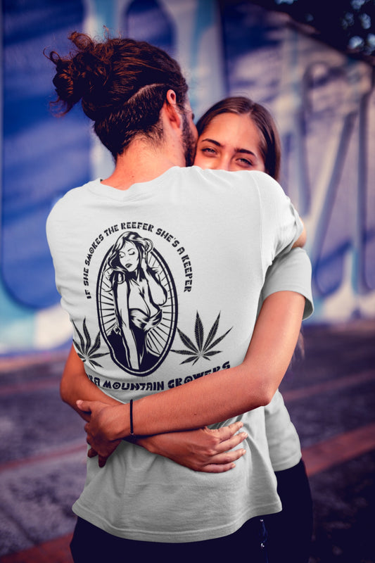 If She Smokes The Reefer She’s A Keeper Tee